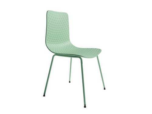 silla de polipropileno para cocina en color musgo Modelo BGL-LONDON-MUSGO