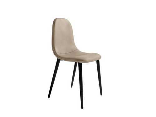 silla metal moderna Modelo BGL-OPORTO-BEIGE