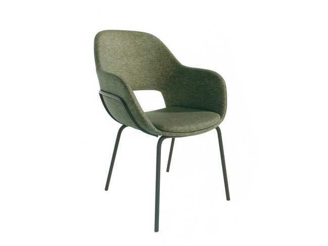 silla metal moderna Modelo BGL-SIDNEY-VERDE