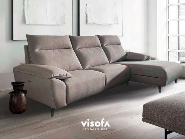 Sofá chaise longue relax forte 295 suspension CHAISE-RELAX-FORTE-VSF - Imagen 1