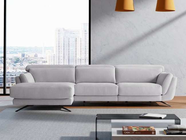 Chaise 296 168 diseño moderno brazo decorado CHAISE-ROLL-TPG - Imagen 2