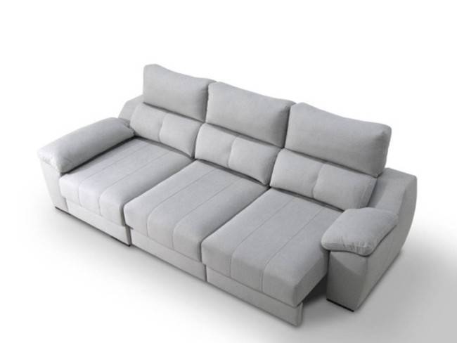 Sofá chaise 296 asientos extensibles arcón hidráulico CHAISE-VALKIRIA-FTR - Imagen 2