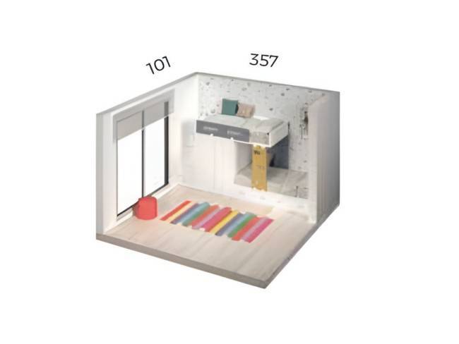 Habitacion Juvenil FORMAS-216 imagen 2