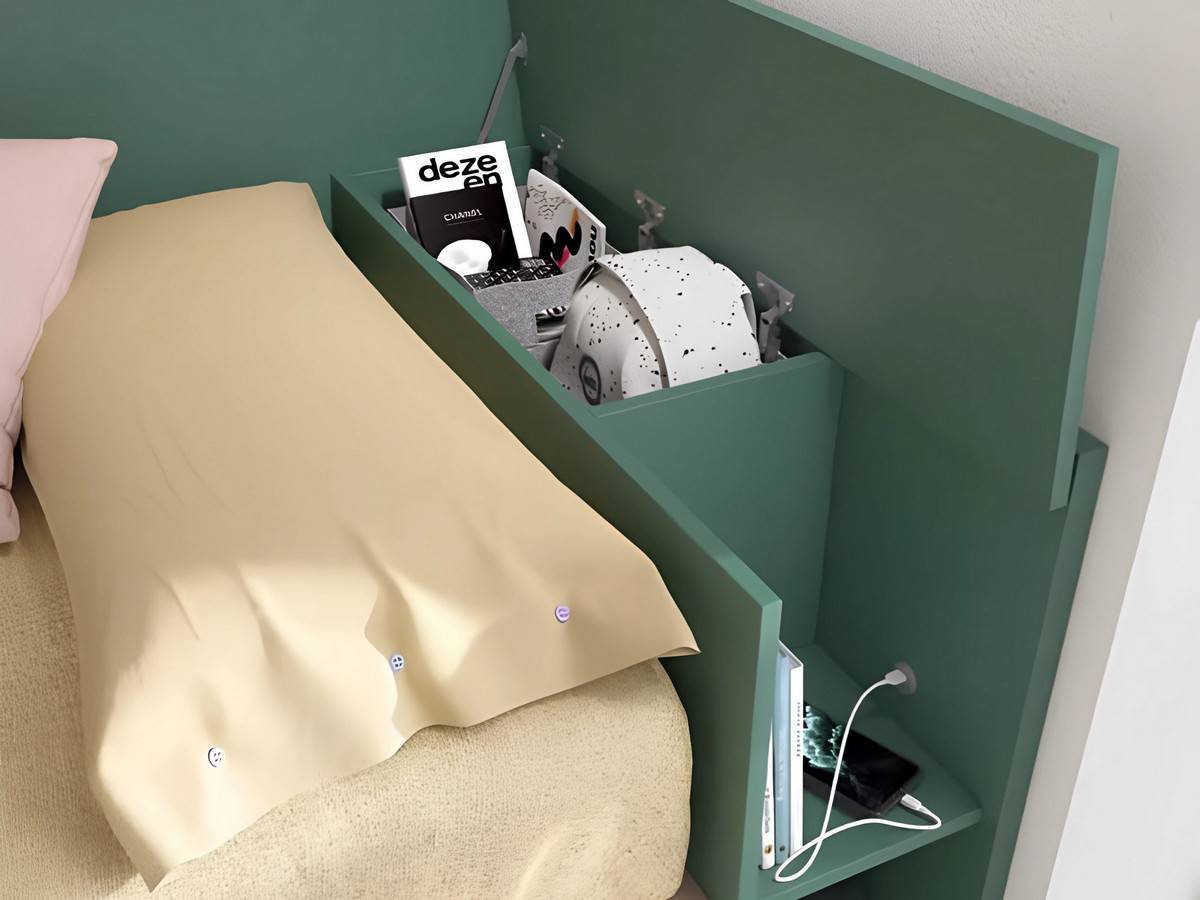 Cama compacto 39 base 30 somier arrastre FORMAS-A050 - Imagen 3