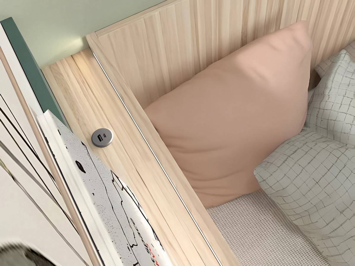 Cama compacto 39,6 base 30 somier arrastre FORMAS-A061 - Imagen 5