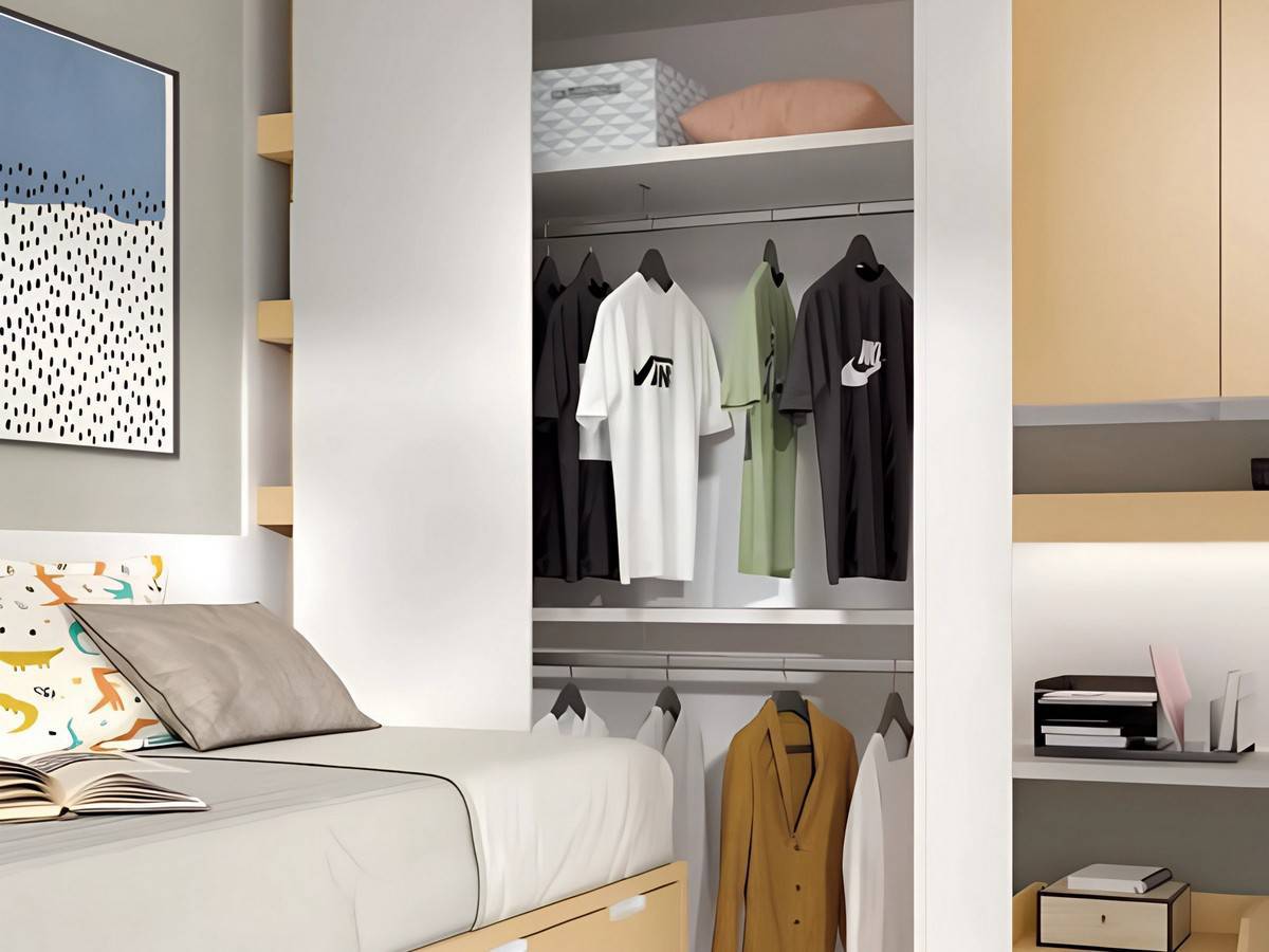 Cama compacto bicama 57 base somier arrastre FORMAS-A062 - Imagen 4