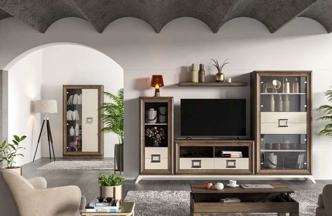 MUEBLE DE SALON MODERNO DE 297CM