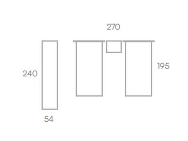 Cabezal tipi (para cama 90 105) LIDER-253 - Imagen 2