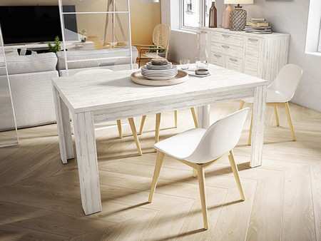 Mueble salón bajo puertas, estante patas MAK-12 - Imagen 2