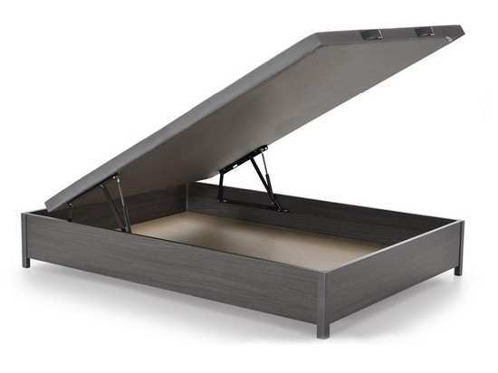 Canape elevable madera patas serie económica diseño MONET-PATAS - Imagen 1