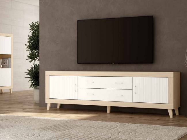 mueble tv de gran tamaño Modelo MOON-E-66