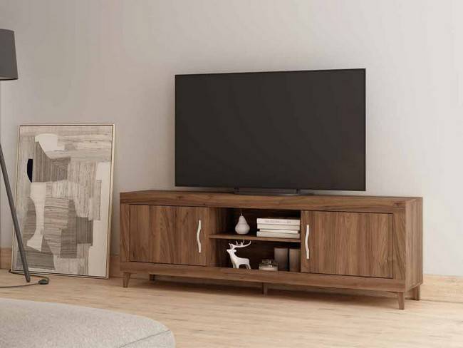 mueble tv con hueco central Modelo MOON-E-84