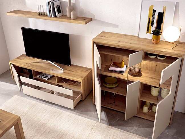  MUEBLE-SALON-MODERNO-DUO-40 imagen 2