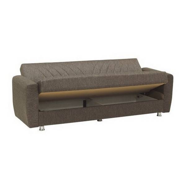 te presentamos un sofá cama elegante y funcional, tapizado en una hermosa tela jaspeada. su - diseñado para quienes valoran una estructura resistente y confortable