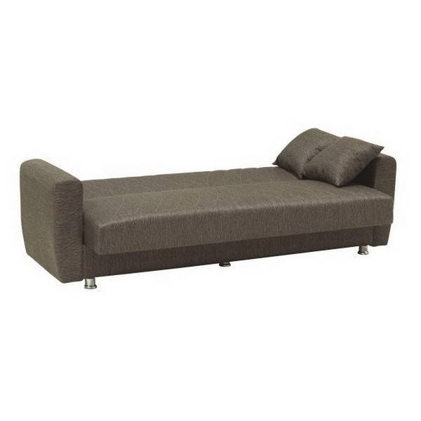  te presentamos un sofá cama elegante y funcional, tapizado en una hermosa tela jaspeada. su diseño de apertura clic-clac te permite convertirlo fácilmente en una cómoda cama. además, cuenta con la ventaja de ser desplazable al centro, lo que te brinda mayor flexibilidad para adaptarlo a tus necesidades y espacio disponible. ya sea para recibir a tus invitados de forma improvisada o para aprovechar al máximo tu sala de estar, este sofá cama es la opción perfecta. combina estilo, practicidad y comodidad en un solo mueble.. Modelo NK-SOFA-CAMA-DAVIS, imagen 5