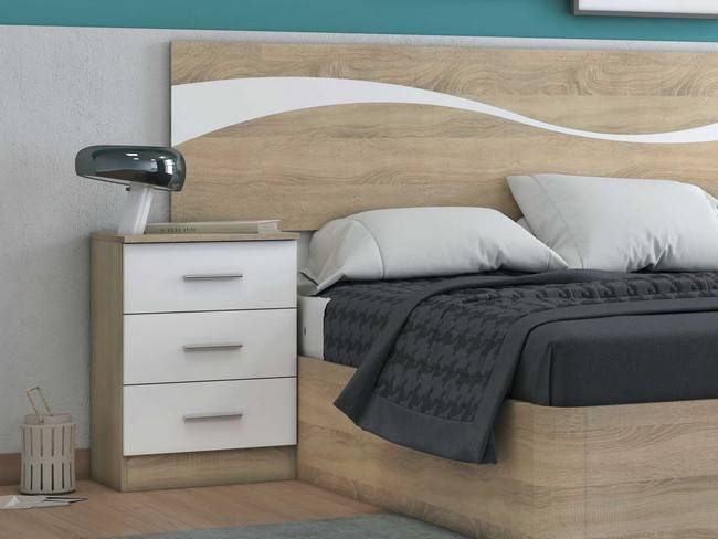 cabezal duna y mesitas - para quienes buscan un equilibrio entre diseño moderno y comodidad en el dormitorio