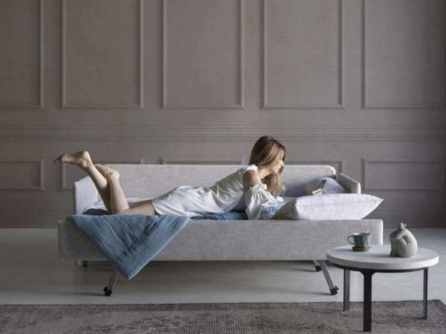 Sofá cama apertura extensible brazo estrecho opción SMG-SOFA-CAMA-IZARO - Imagen 2
