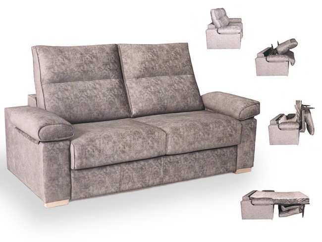 Sofa cama 205cm modelo apertura italiana para SOFA-CAMA-JERRY-MDL - Imagen 1