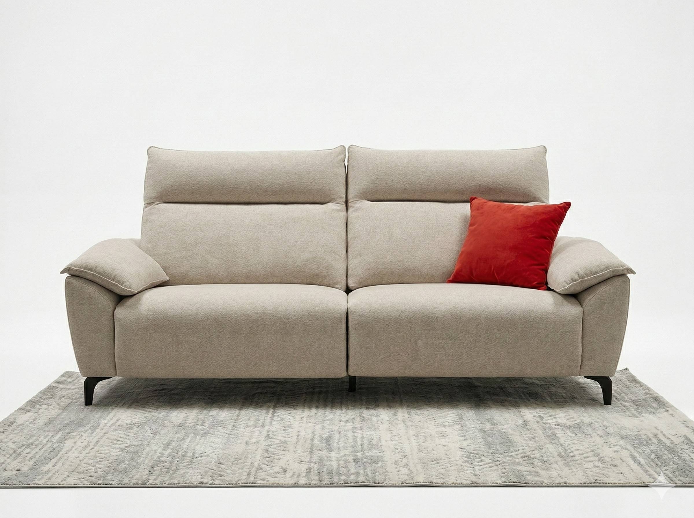 Sofa relax motorizado color perla SOFA-FORTE-RELAX-MOTOR - Imagen 1