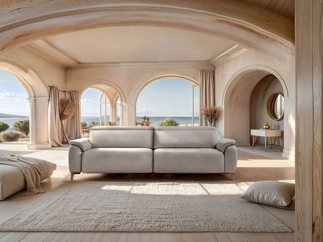 Sofá kalma 206 asientos viscoelásticos 35kg, muelles SOFA-KALMA-FTR - Imagen 8