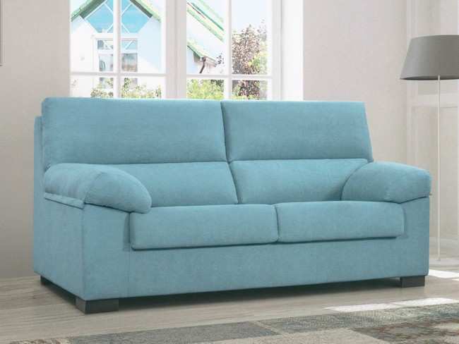 Sofá 3 plazas 195 patas madera, armazón SOFA-VENUS-AYS - Imagen 1