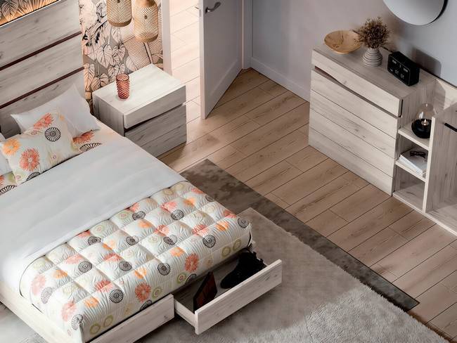 Cabezal baco 160x140 mesitas curve juego SONNO-12 - Imagen 2
