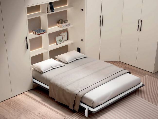 Cama abatible vertical medidas precisas para ajuste SONNO-ABATIBLE-06 - Imagen 2