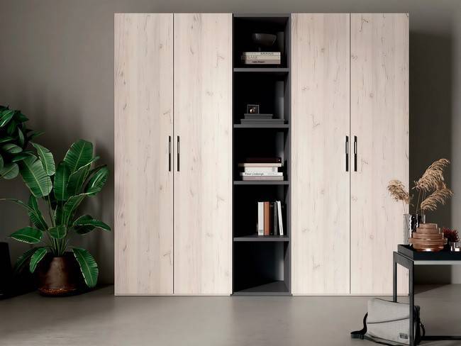 Conjunto armarios diseño moderno práctico para hogar SONNO-AM-02 - Imagen 1