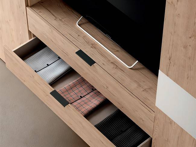 Conjunto armarios diseño moderno funcional para dormitorio SONNO-AM-03 - Imagen 2