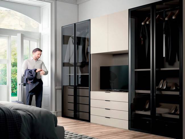 Versatilidad armarios doble puerta almacenamiento modular SONNO-AM-14 - Imagen 1