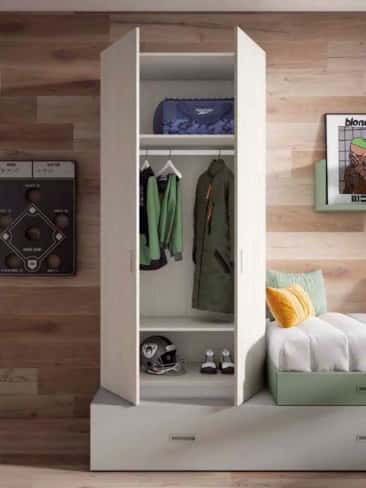 Compacto modular cama arrastre 3 baules 100 SONRIE-64 - Imagen 3