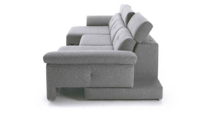 Nuestro elegante chaise emal asientos brazos deslizantes TG-SOFA-EMAL - Imagen 3