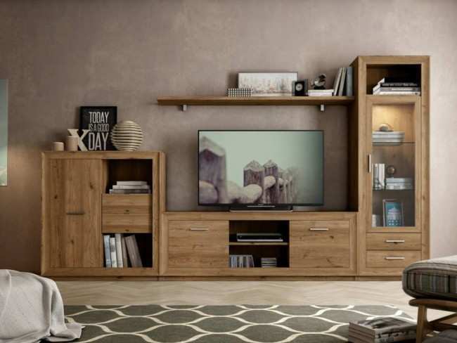 Salón comedor moderno composición amplia buen equilibrio TRIM-692 - Imagen 1