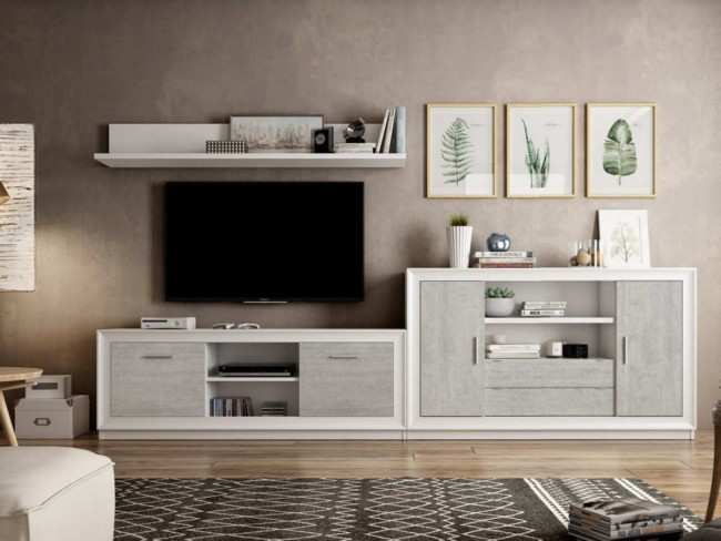 Salón comedor moderno composición práctica estética equilibrada. TRIM-696 - Imagen 1