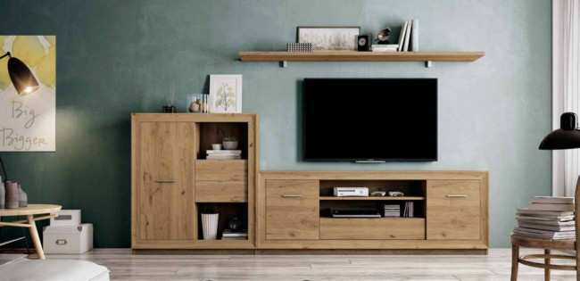 Composición salón diseño moderno líneas limpias. TRIM-704 - Imagen 1