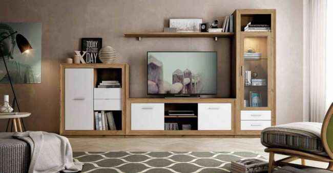 Salón comedor moderno composición versátil para hogar. TRIM-708 - Imagen 1